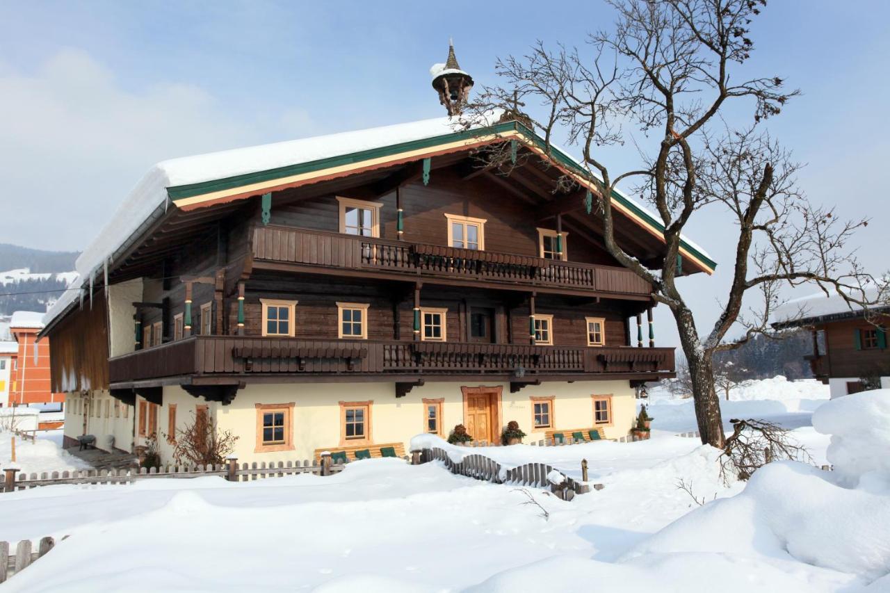 Ferienwohnung Hof Obertann Kirchberg in Tirol Exterior foto