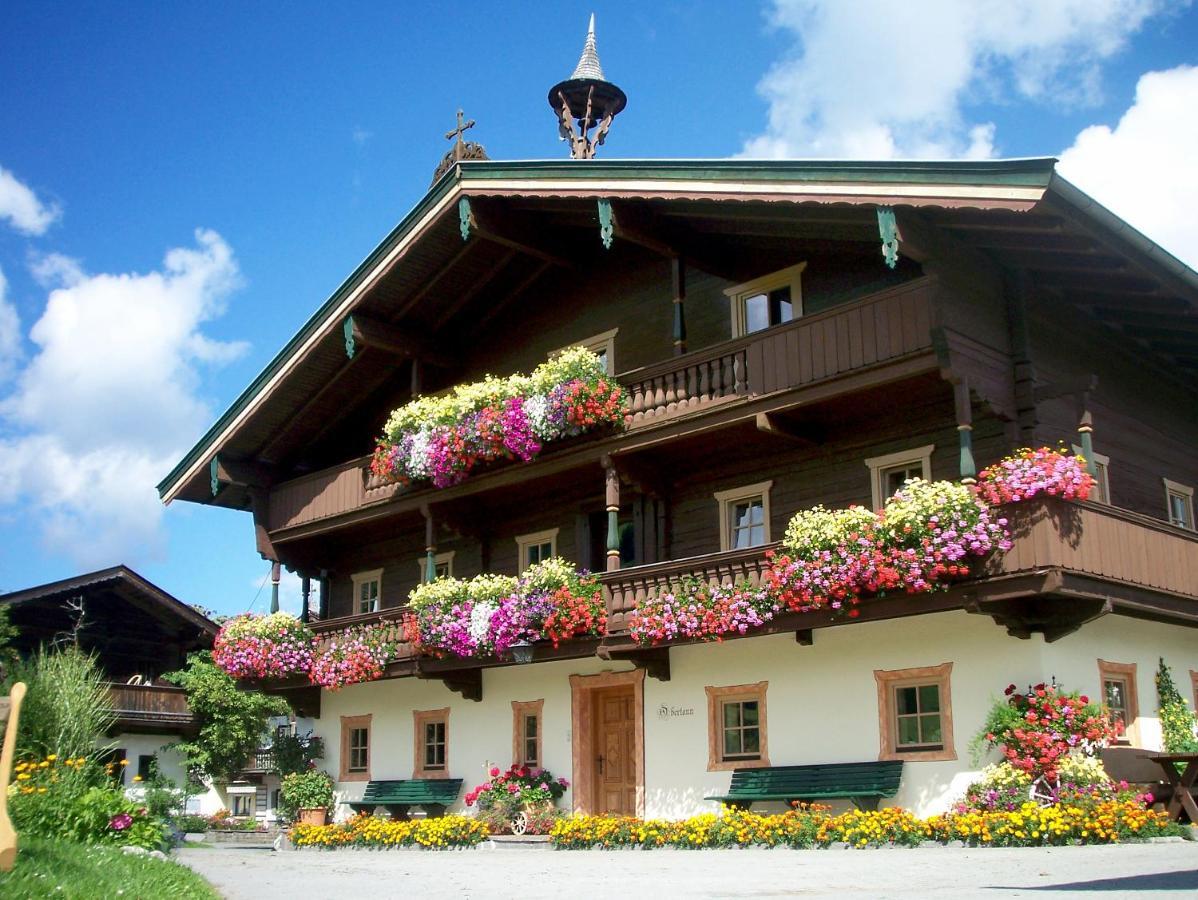Ferienwohnung Hof Obertann Kirchberg in Tirol Exterior foto